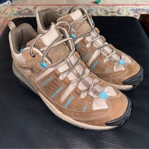 Vasque Scree Low Hiking Trail Leather Lace-Up Shoes 7089